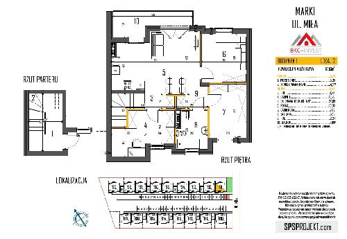 Mieszkania Marki ul. Miła 50-84 m2