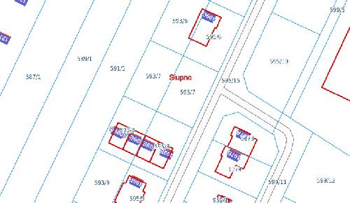 Działka budowlana Słupno ul. Norwida 960 m2