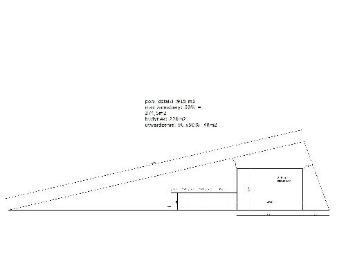 Działka Józefów ul. Graniczna 915 m2